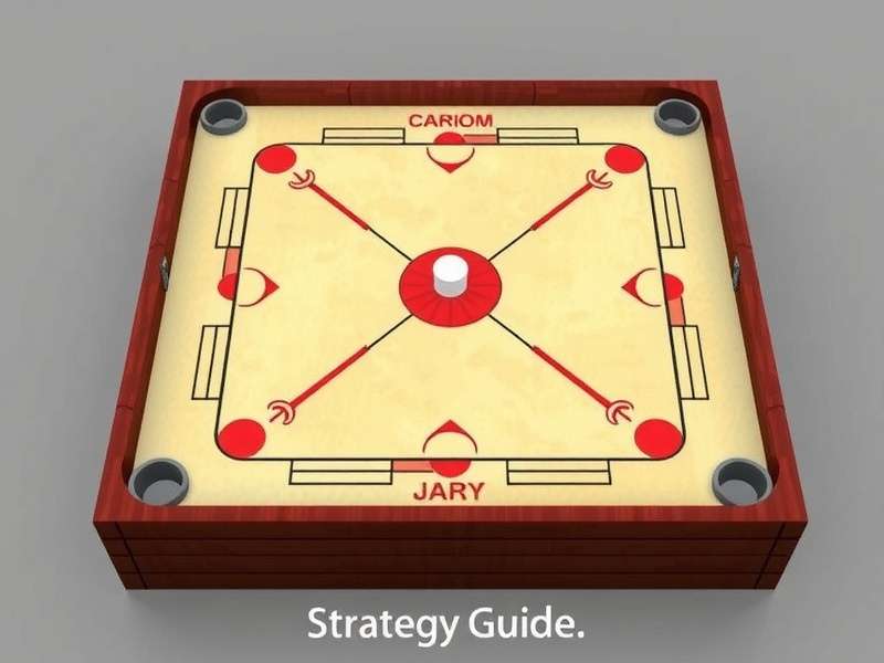 Carrom 3D Game Screenshot
